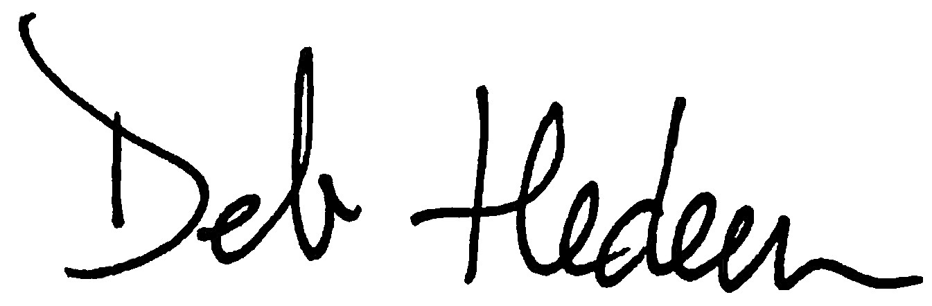 Deb Hedeen signature